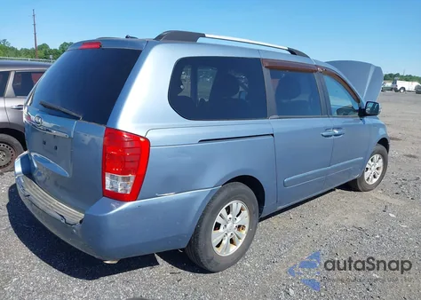 2012 Kia Sedona Lx z USA, uszkodzony, nr VIN KNDMG4C77C6424290